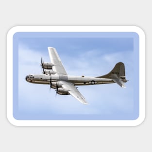 B-29 Superfortress Top View Sticker